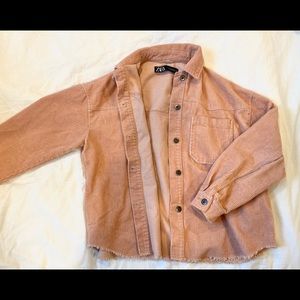 Zara Corduroy Shacket